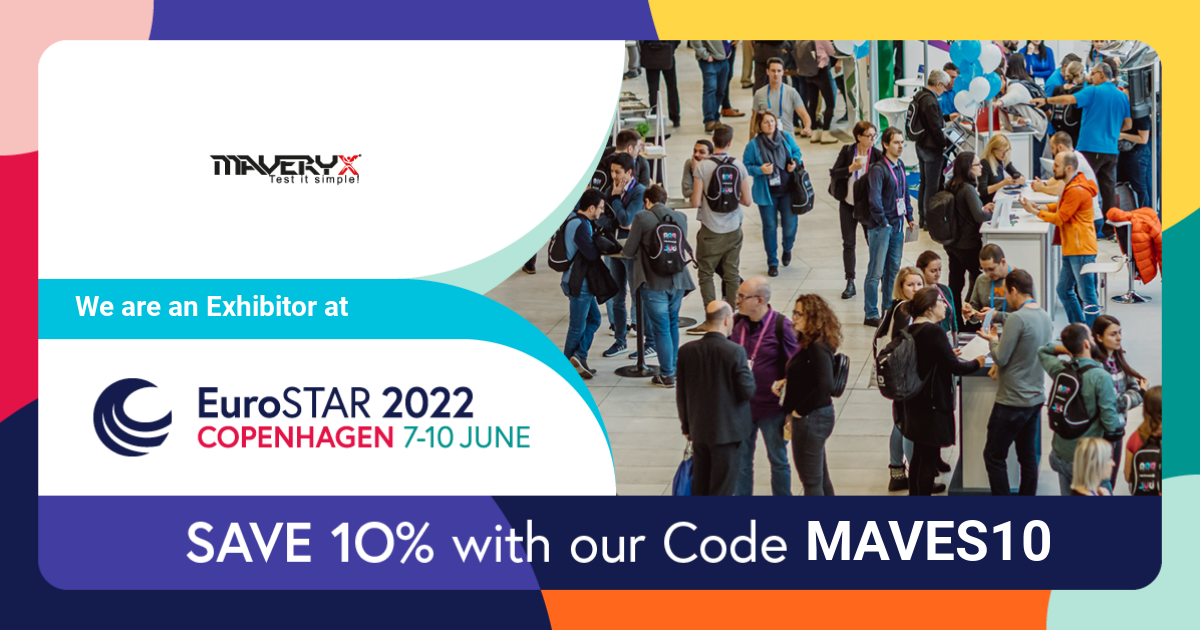 Maveryx discount for EuroSTAR 2022